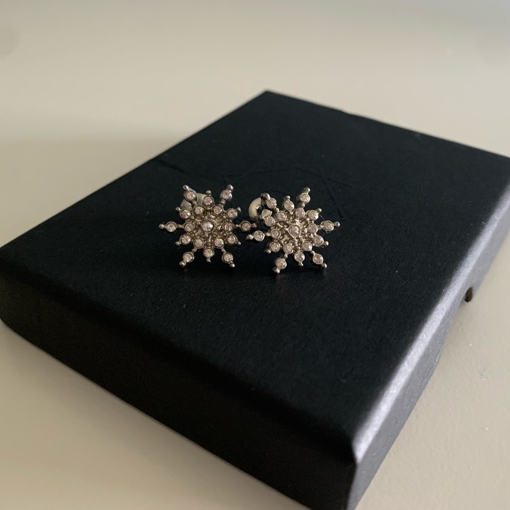 Snow flake earrings